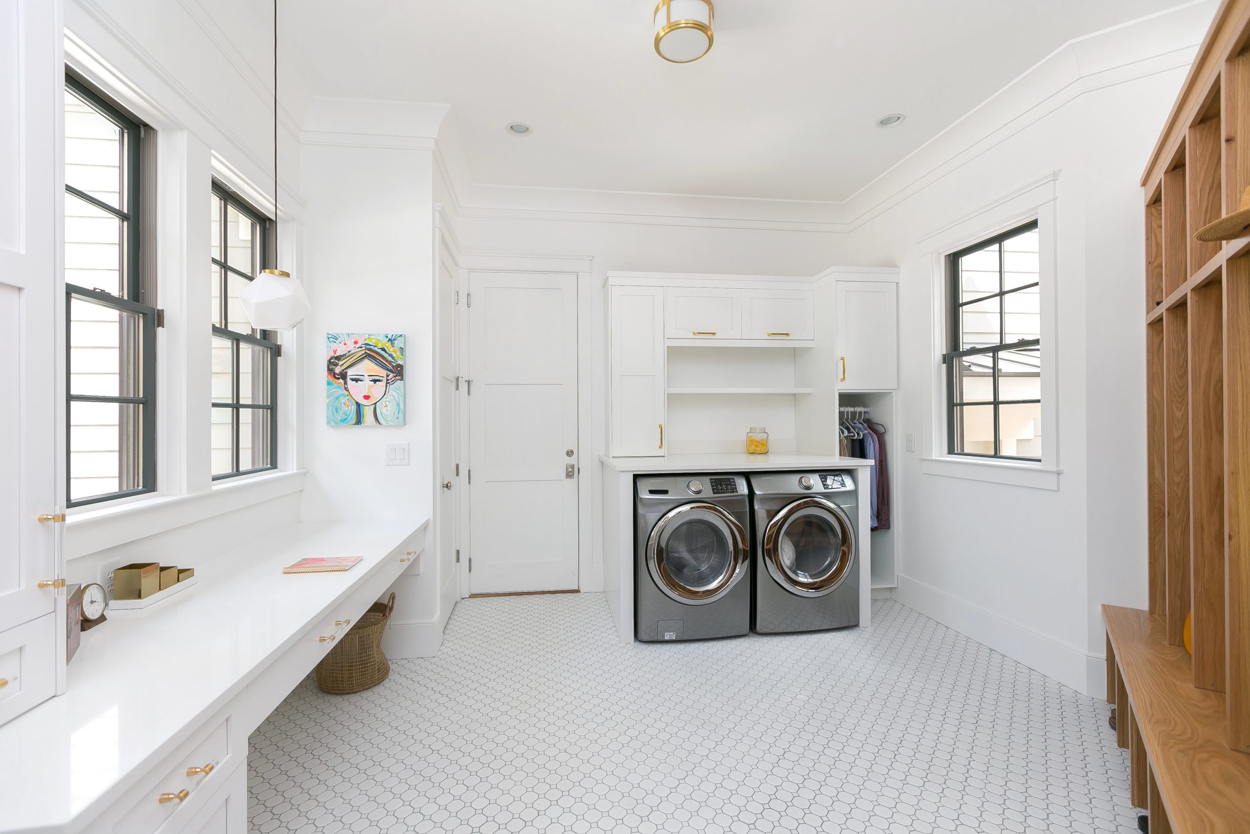 How to Organize Your Laundry and Mudroom l Clayton Studio