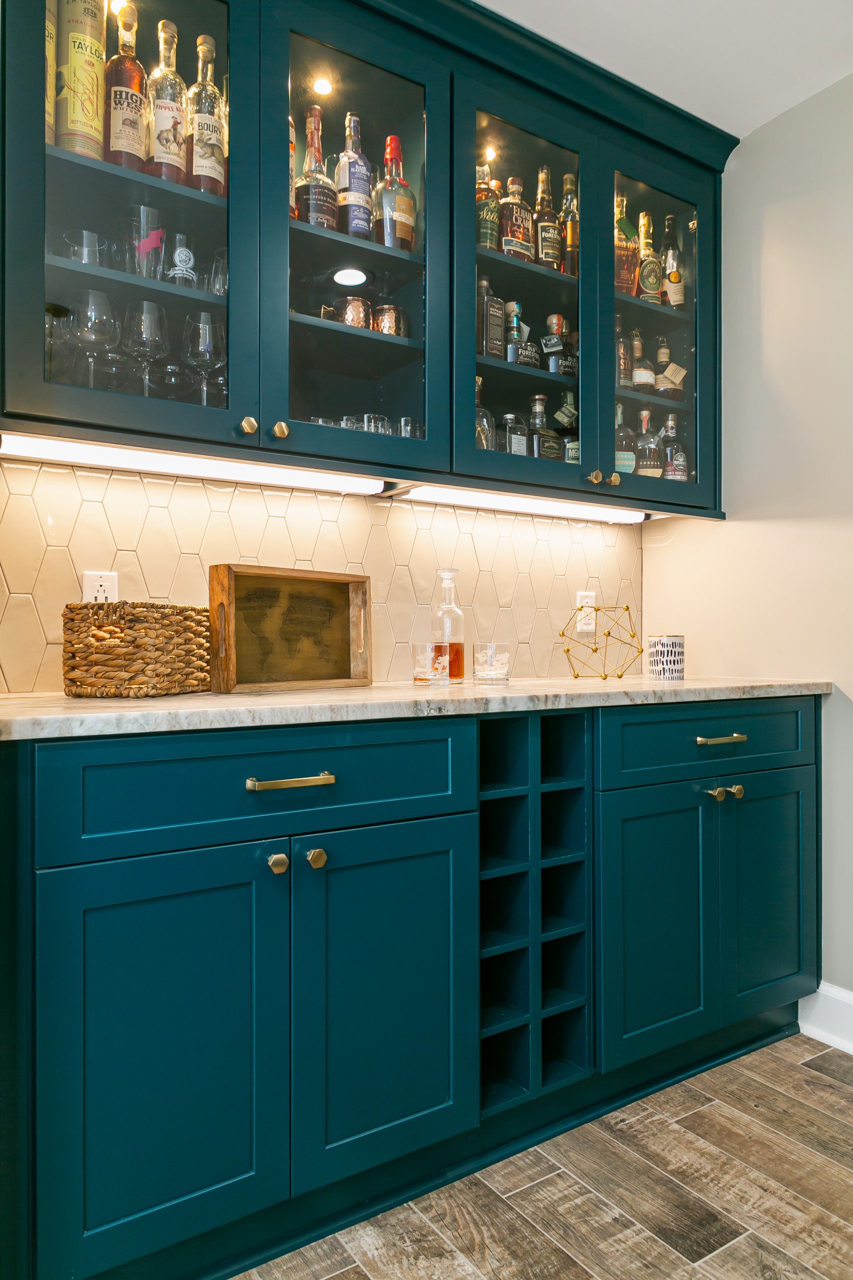 Custom Beverage Station Inspiration - Charleston Home + Design Magazine ...