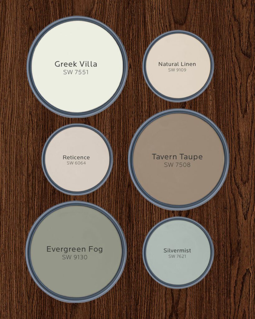 Wood Floor Color Palettes By Sherwin Williams Charleston Home 