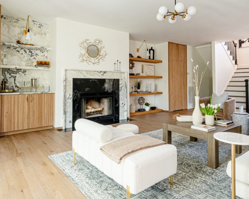 Illustration of Luxury Home Renovation And Decorating