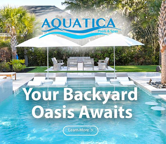 Aquatica Pools and Spas Under Content Left